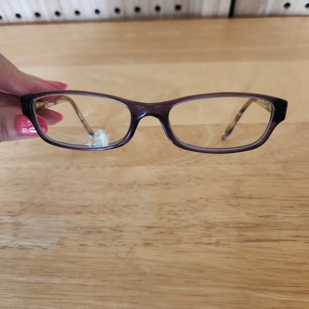Ralph Lauren RA7040 1070 Eyeglasses Frame Purple Mix Flex‎ 51-16-135 Used